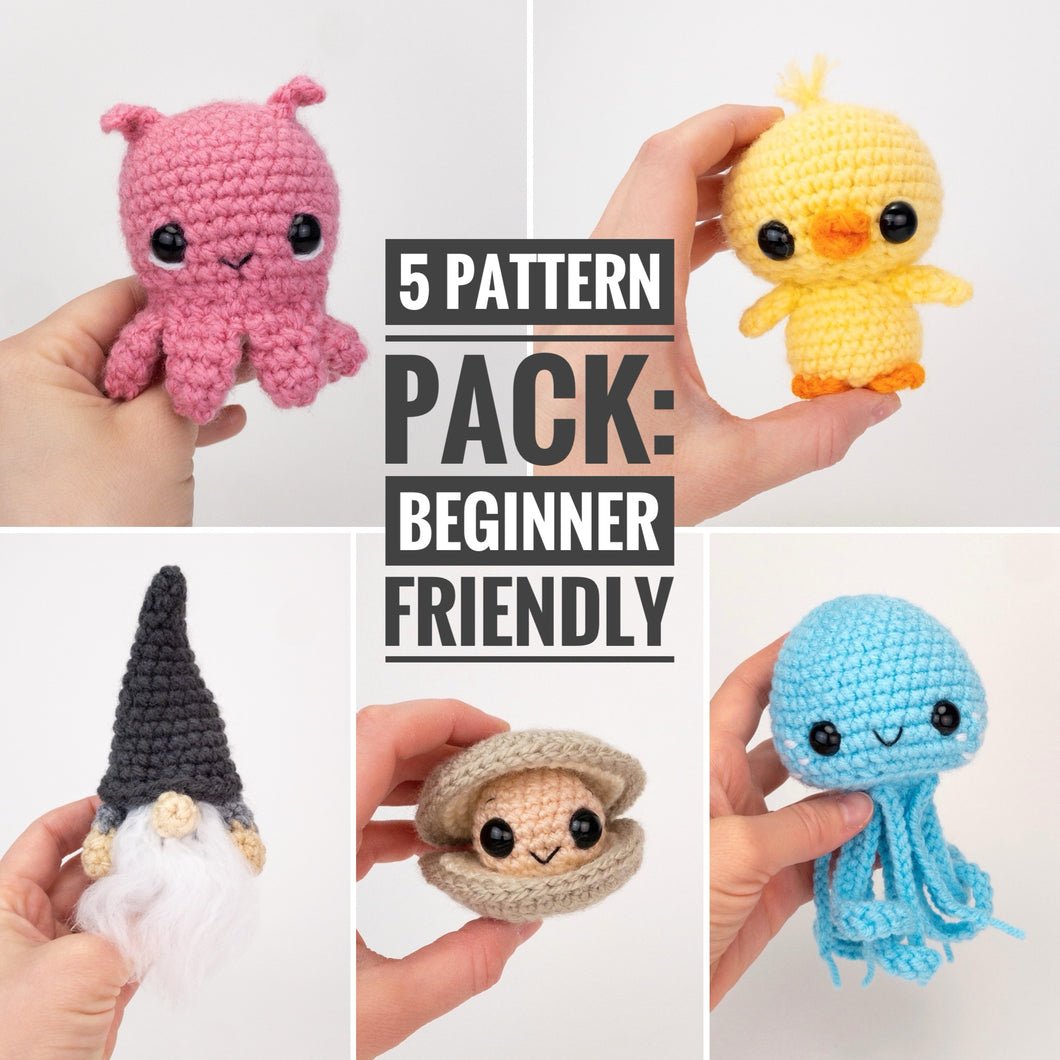 5 Beginner Patterns - Pattern Pack