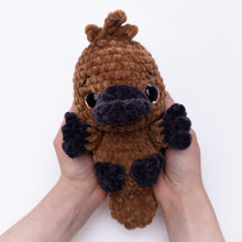 Load image into Gallery viewer, Plush Puddles the Platypus Baby
