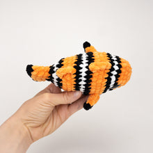 Load image into Gallery viewer, Plush Coral the Clownfish Pattern - Low Sew
