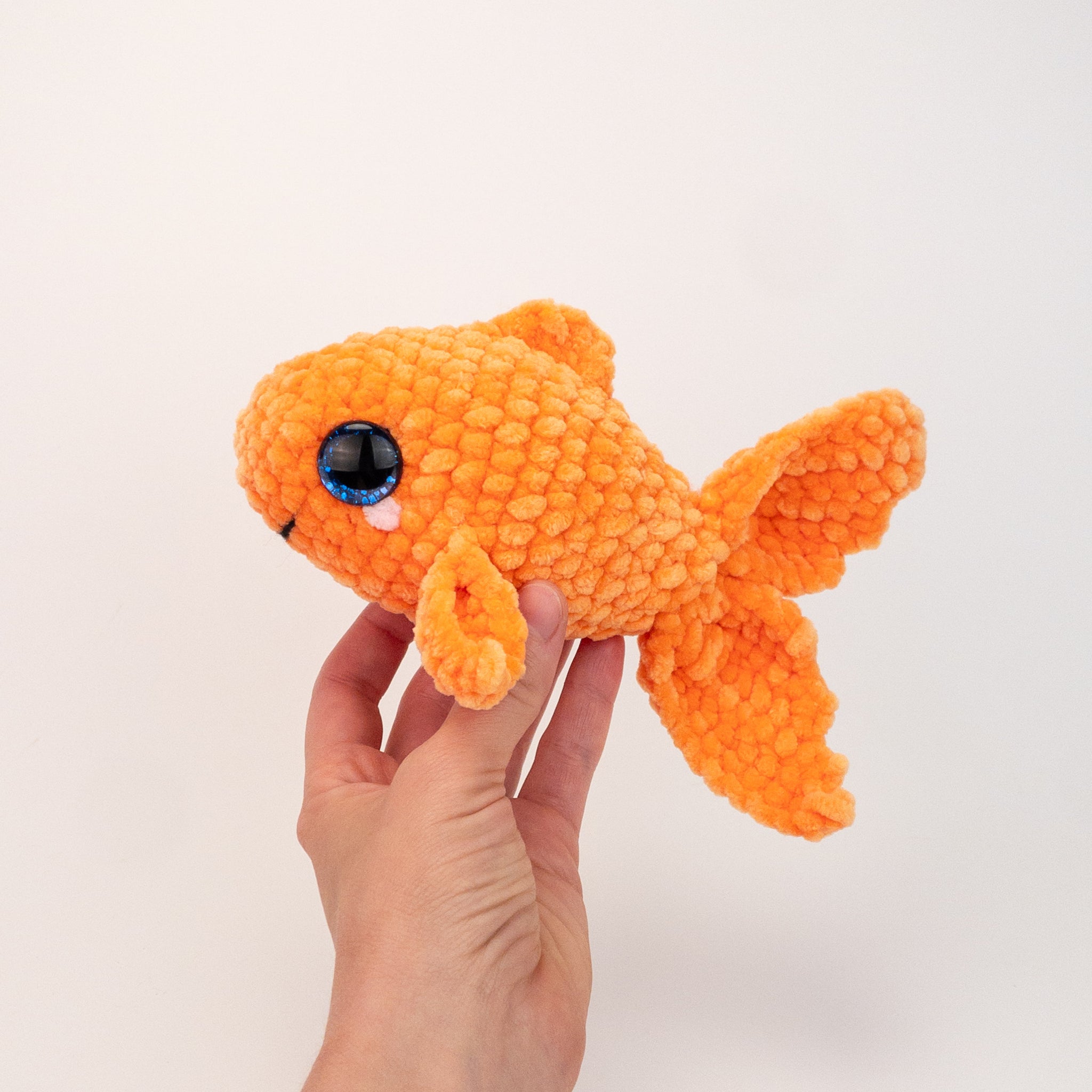 Plush Gloria the Goldfish Theresas Crochet Shop