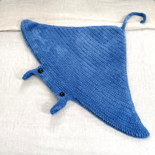 Load image into Gallery viewer, Plush Maverick the Manta Ray - NO SEW
