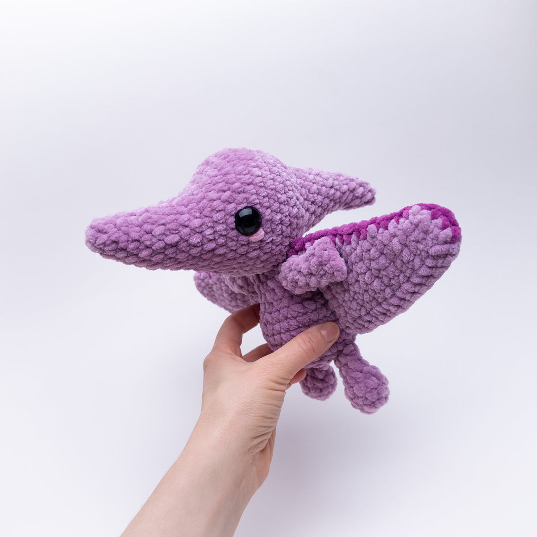 Plush Petra the Pterodactyl Dinosaur